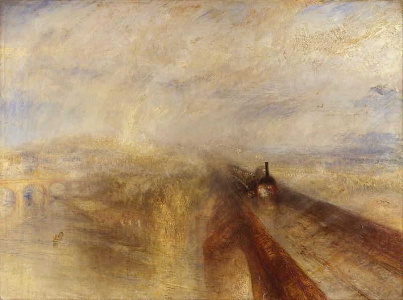 J.M.W. Turner Rain,Steam and Speed-The Great Western Railway (mk09) china oil painting image
